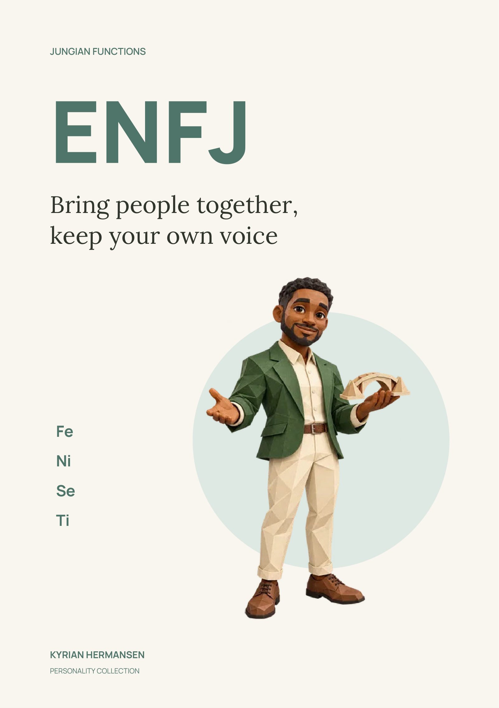 ENFJ — Bring people together, keep your own voice