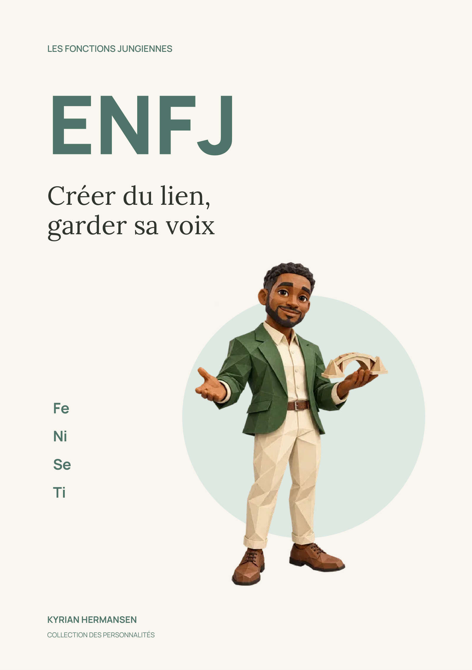 Couverture : ENFJ — Créer du lien, garder sa voix