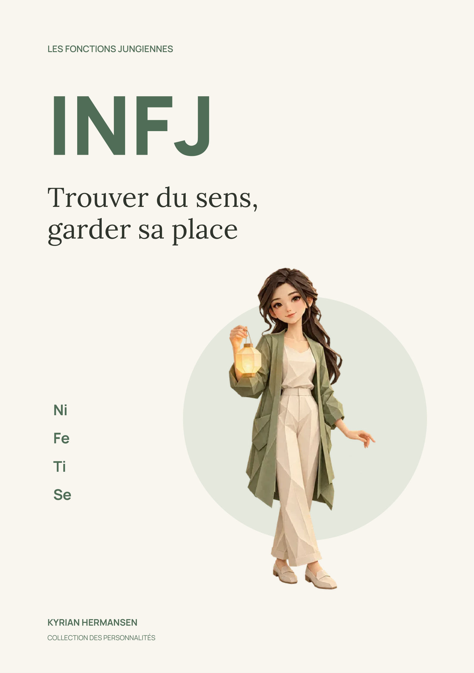 Couverture : INFJ — Trouver du sens, garder sa place