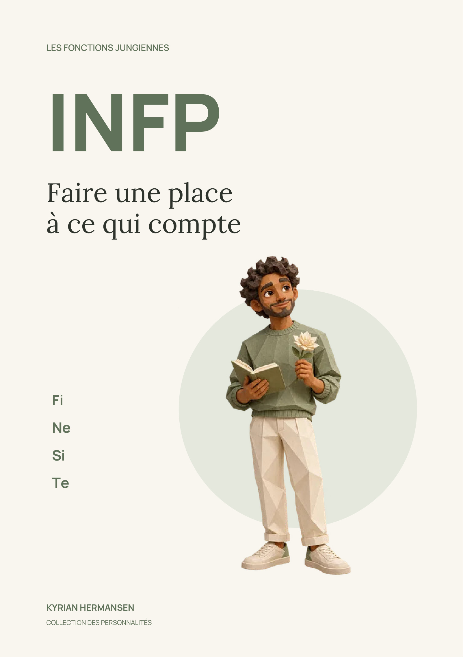 Couverture : INFP — Faire une place à ce qui compte
