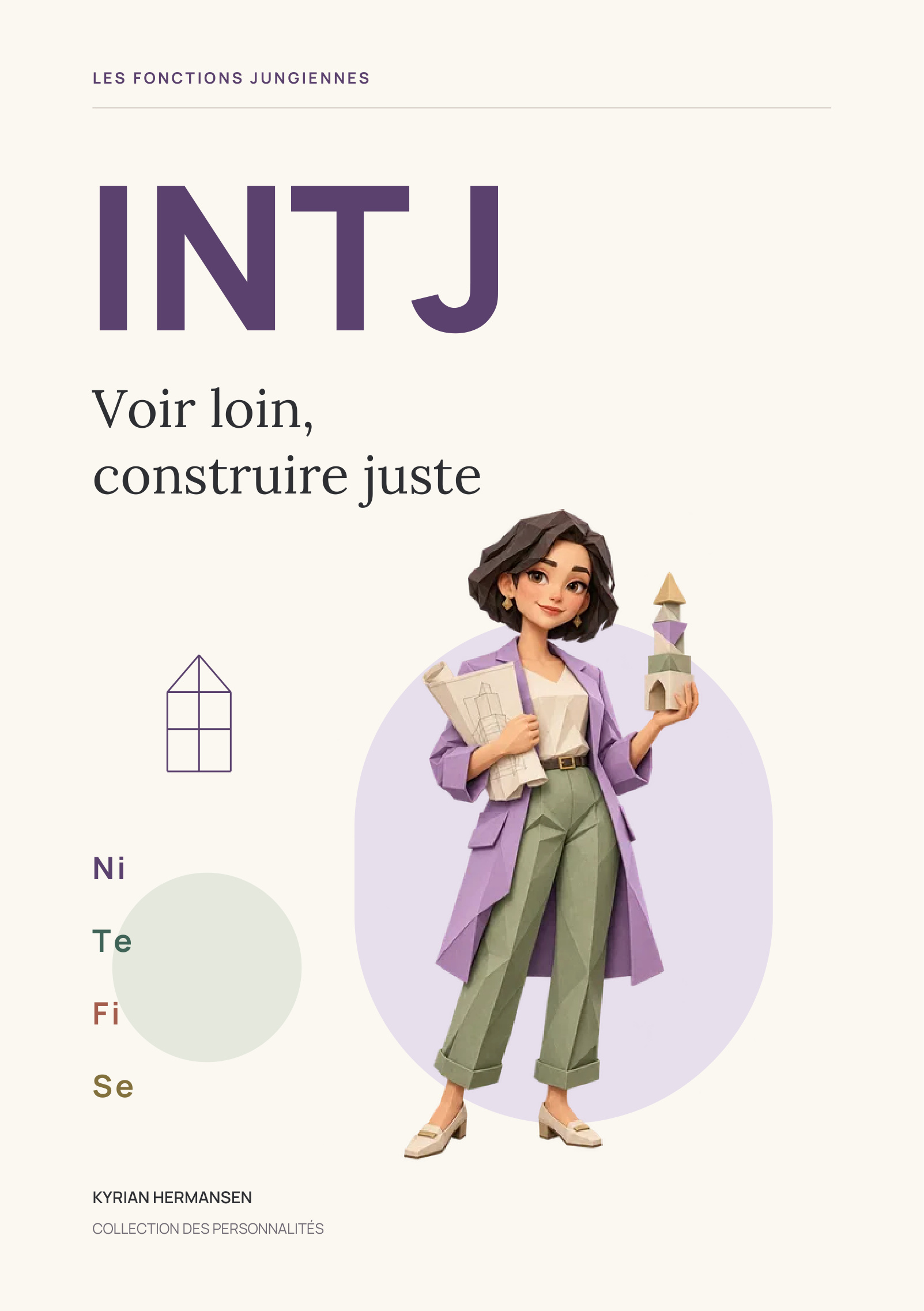 Couverture : INTJ — Voir loin, construire juste