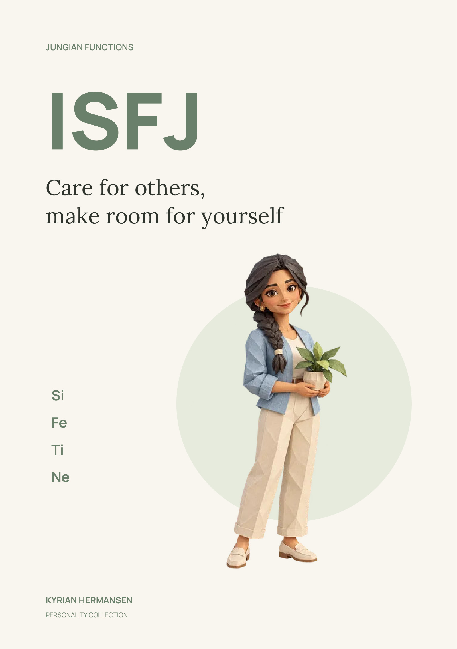 ISFJ — Care for others, make room for yourself